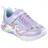 SKECHERS Unicorn Chaser Lavender Sparkle Mesh / Multi Trim 33