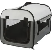 Trixie Hundebox Basic 32 x 32 x 47 cm Dunkelgrau/Hellgrau