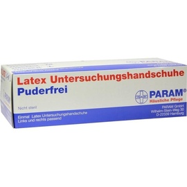 PARAM Einmal Latex puderfrei M