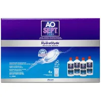 Aosept Plus HydraGlyde Peroxid-Lösung 4 x 360 ml