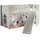58 aufm Kessel Kinderbett Karyl 90 x 200 cm Kiefer massiv lackiert weiß Textilset Princess Sophie