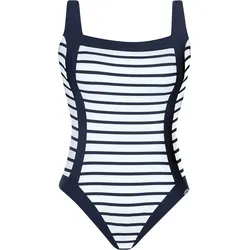 Badeanzug Damen - Schwimmen - Basic dunkelblau 42 E