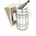 Wiltec Rauchbläser Bee Smoker Rauchdose Silber