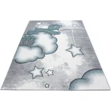 Ayyildiz Kinderteppich Kids 580 Blau 80 cm x 150 cm