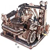 ROBOTIME ROKR 3D-Holz-Puzzle Murmelbahn / Kugelbahn 'Marble Spaceport'