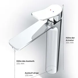 AM.PM X-Joy Einhandmischer Chrom