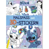 Panini Verlags GmbH Disney Stitch: Malspaß mit 3D-Stickern: Malblock mit 3D-Stickern