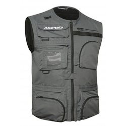 Acerbis Photographer Weste, grau, Größe 3XL für Männer