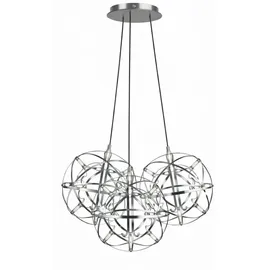 s.luce Atom 3-flg. 30 cm rund / Chrom