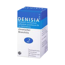 Denisia 2 chronische Bronchitis Tabletten 80 St