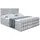 altdecor Boxbett, VIONE-Z - 160 x 200 - H3 - Hellgrau