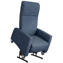 Devita Lutra relax Lift 2 elektrischer Aufstehsessel mit Relaxfunktion bis 140 kg blau