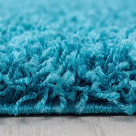 Ayyildiz Life Shaggy 1500 Hochflorteppich 160 cm türkis