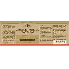 Solgar Cholin/Inositol Kapseln 50 St.