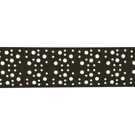 Floraworld Sichtschutzstreifen 201,5 x 19 cm Anthrazit PVC 5 St.