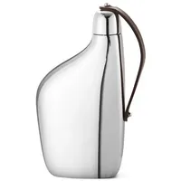 Georg Jensen Sky Flachmann Edelstahl
