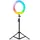 Mars Gaming MGRING, ARGB Professional Light Ring, Aluminium-Stativ, Smartphone und Webcam-Ständer, Fernbedienung