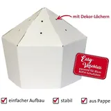 ROTH Easy-Schultütenverschluss für 85er Schultüten, für leichtes Befestigen von Schleifen