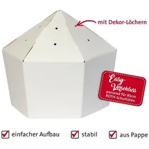 ROTH Easy-Schultütenverschluss für 85er Schultüten, für leichtes Befestigen von Schleifen