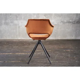 KAWOLA Zaja Velvet drehbar cognac