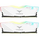 Team TeamGroup T-Force Delta RGB weiß DIMM Kit 16GB, DDR4-3600, CL18-22-22-42 (TF4D416G3600HC18JDC01)
