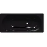 Kaldewei Vaio set Badewanne 233434013701 170x75cm, Vollantislip Perl-Effekt, schwarz