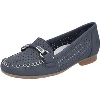Rieker 40065 Damen Blau 37