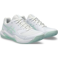 ASICS Gel-Dedicate 8 Clay Sneaker, White/Pale Blue, 42