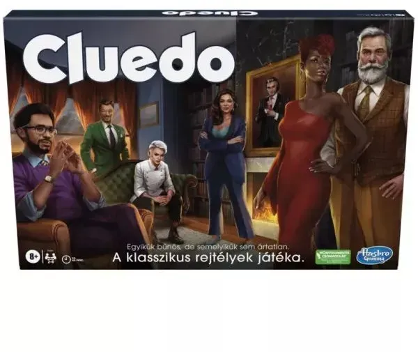 Cluedo - Gesellschaftsspiel - neue Ausgabe - Ungarische Sprache