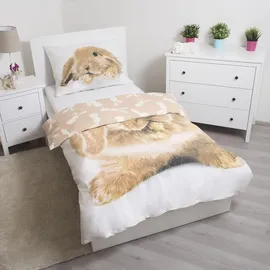 AC-Deco Hase Braun 140 x 200 cm + 70 x 90 cm