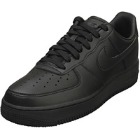 Nike Herren Air Force 1 '07 Fresh Sneaker, Schwarz, Anthrazit, Schwarz, Schwarz, 36.5 EU