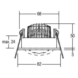 Brumberg Einbaustrahler (33353073)