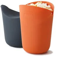 Joseph Joseph M-Cuisine Popcorn-Macher-Set Orange/Grau