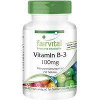 Fairvital Vitamin B-3 Niacin Tabletten 250 St.