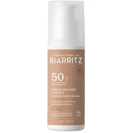 Laboratoires de Biarritz Getönte Sonnencreme Gesicht Creme LSF 50 50 ml