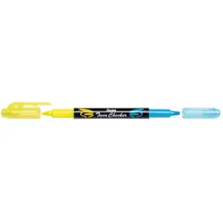 Pentel Twin Checker Textmarker Mehrfarbig