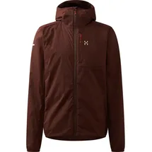 Haglöfs Herren L.I.M Mimic Barrier Hoodie Jacke (Größe XL, braun)