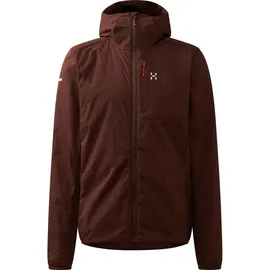Haglöfs Herren L.I.M Mimic Barrier Hoodie Jacke (Größe XL, braun)