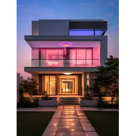 NORTHPOINT RGB LED Panel 24W mit Fernbedienung – Bunt, Warm- & Kaltweiß, Hintergrundbeleuchtung