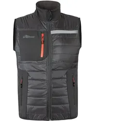 Steppweste "WALL" U-Supremacy - XXL - asphalt grey