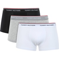 Tommy Hilfiger 3P LR Trunk Low Rise Trunk Herren, Mehrfarbig (Black/Grey Heather/White), XL