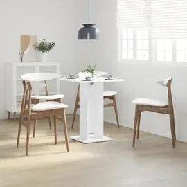 vidaXL Bistrotisch 60 x 60 x 75 cm Weiß