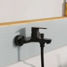 Eisl Wannenfüllarmatur Claudio Schwarz Matt