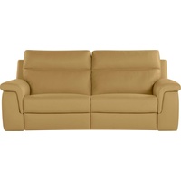 Nicoletti Home 3-Sitzer »Alan«, Breite 210 cm, wahlweise mit Relaxfunktion gelb