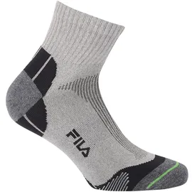 Fila Quarter Multisport Socken 6er Pack Grau 39-42