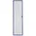 Nordwest Handel AG Gittertür Stahl H1970xB540mm blau abschließbar