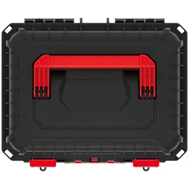 Prosperplast Werkzeugbox HEAVY 44,5 x 36 x 21,6 cm rot/schwarz