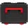 Prosperplast Werkzeugbox HEAVY 44,5 x 36 x 21,6 cm rot/schwarz