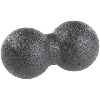 Newgen Medicals Duo-Faszienmassageball für punktuelle Selbstmassage, Ø 8 cm, schwarz