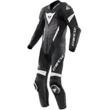 Dainese Laguna Seca 6 S/t Perforierter Lederanzug - Black / White / Anthracite - 61 - Tall